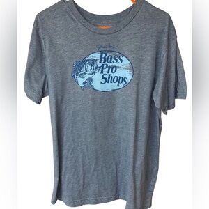 Bass Pro Shops Heather Gray Graphic Tee